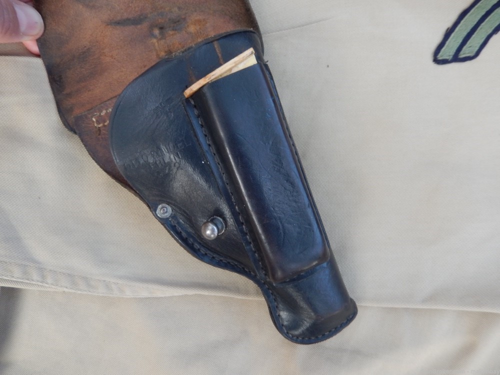 WW2 WWII MAUSER HSc HOLSTER. EXCELLENT CONDITION & ALL ORIGINAL.   -img-9