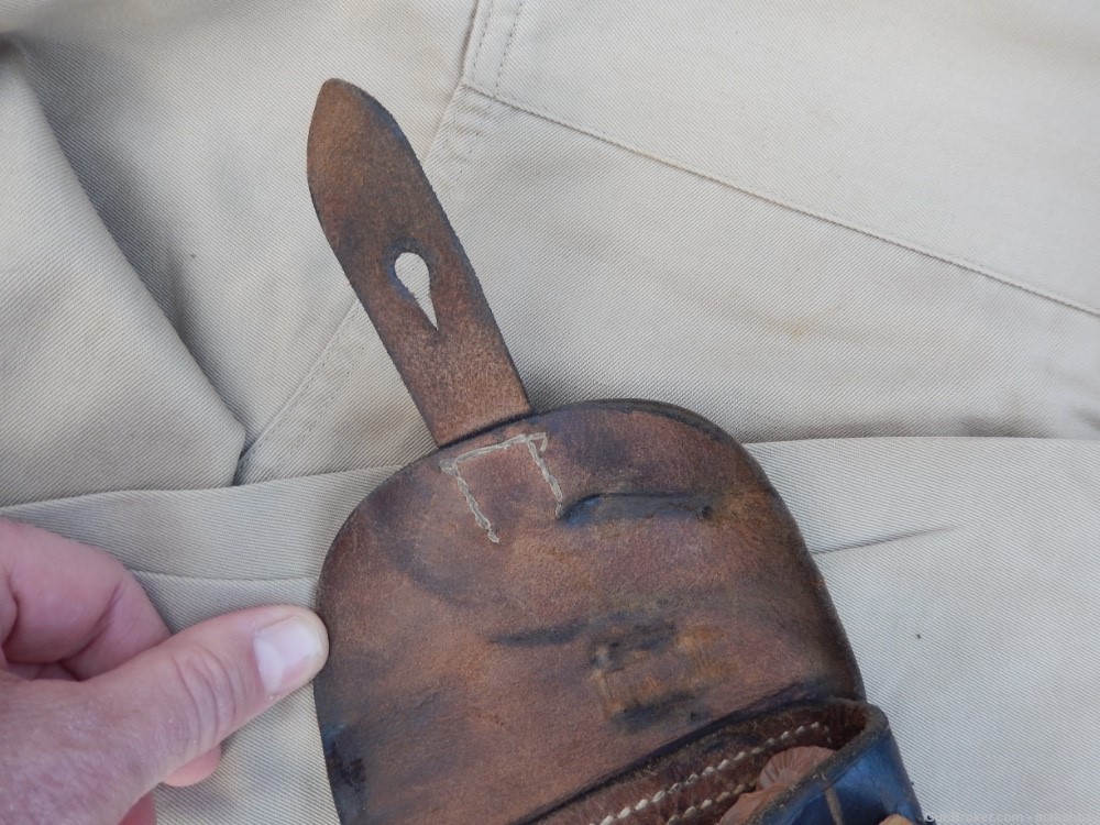WW2 WWII MAUSER HSc HOLSTER. EXCELLENT CONDITION & ALL ORIGINAL.   -img-8