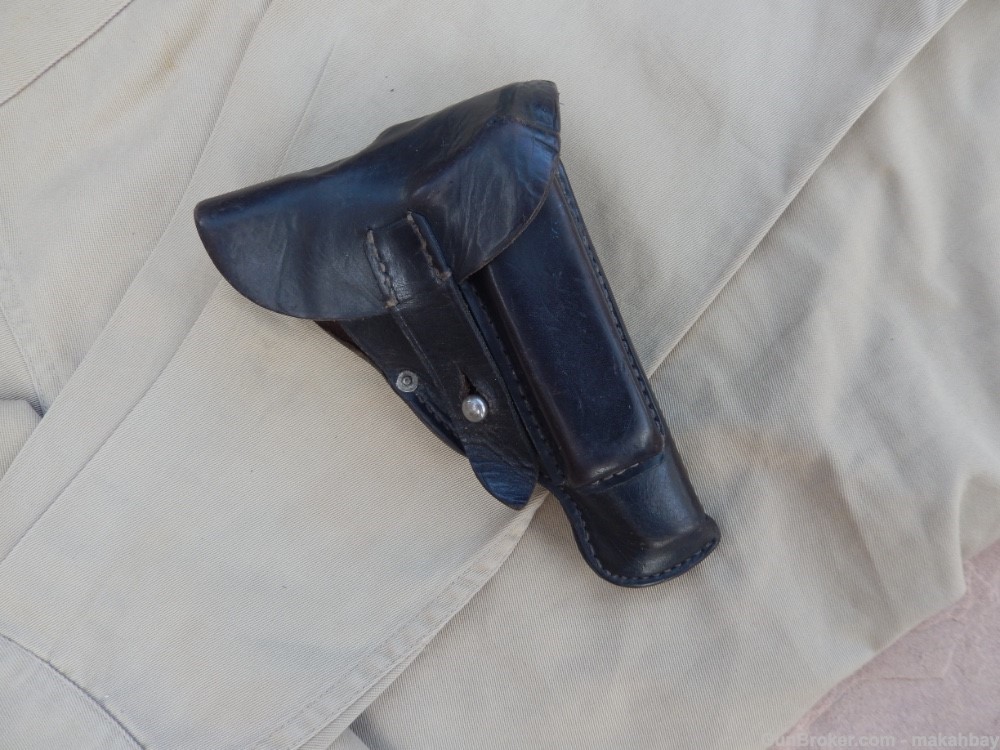 WW2 WWII MAUSER HSc HOLSTER. EXCELLENT CONDITION & ALL ORIGINAL.   -img-17