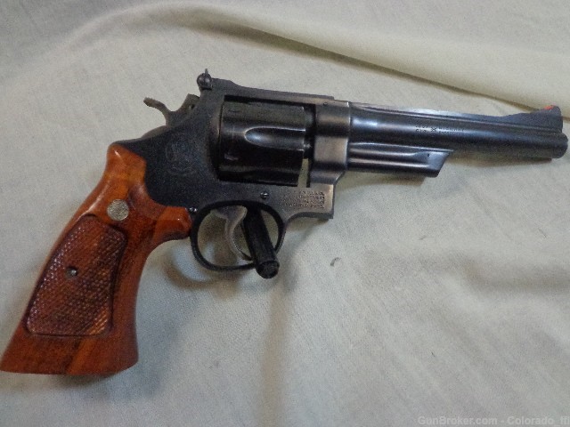 Smith and Wesson, 28-2 Highway Patrolman, 6" - very nice, .01 Start!-img-0