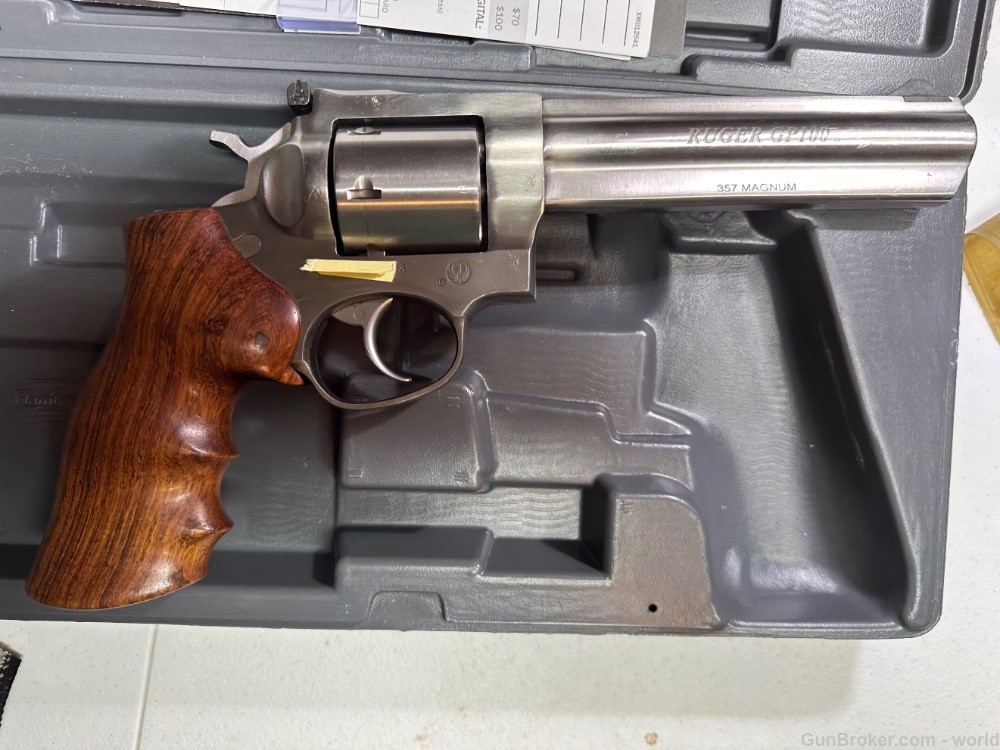 RUGER GP100 357MAG 6" PENNY AUCTION NO RESERVE!-img-0