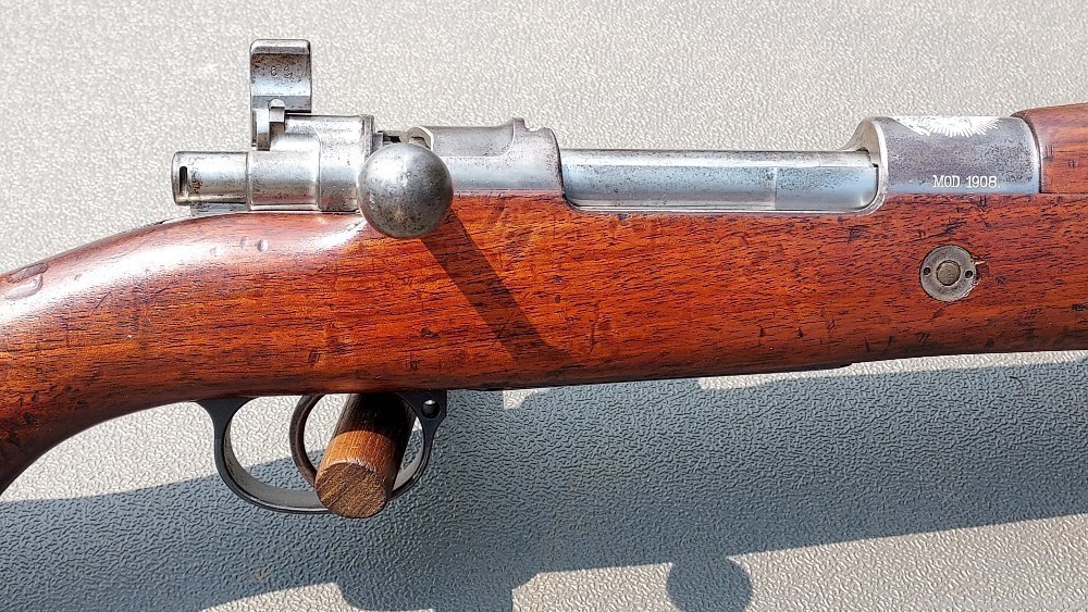 DWM Brazilian 1908 Long Rifle - 7x57 - Mauser 98 -img-10