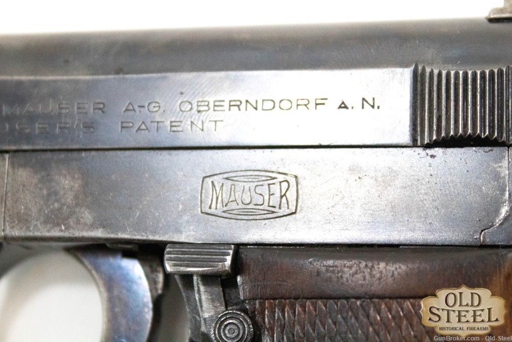 German Mauser 1914/34 7.65 / 32 ACP Pistol WW1 WW2 WWII C&R Semi Auto-img-10