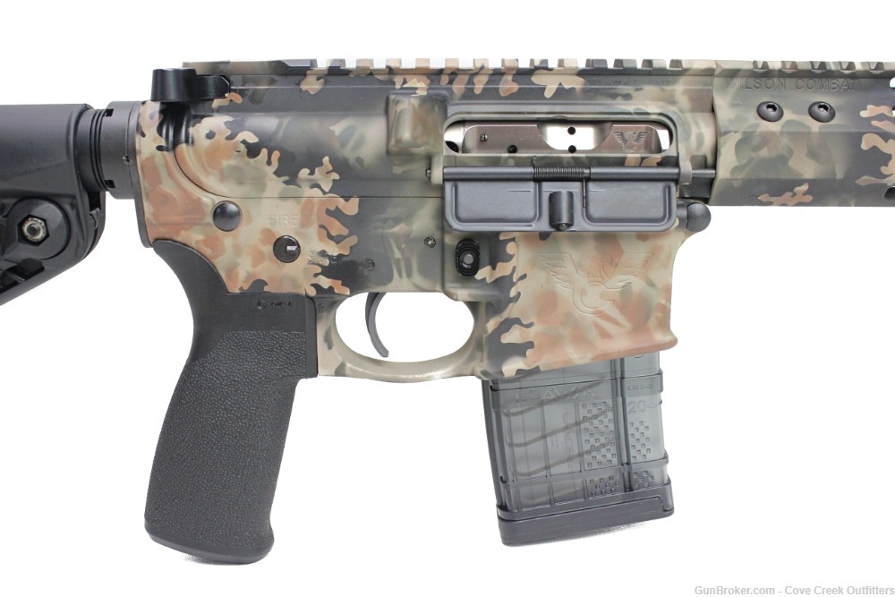 Wilson Combat Tactical Ultralight 5.56 NATO 16" Kodiak Camo FREE Shipping-img-3