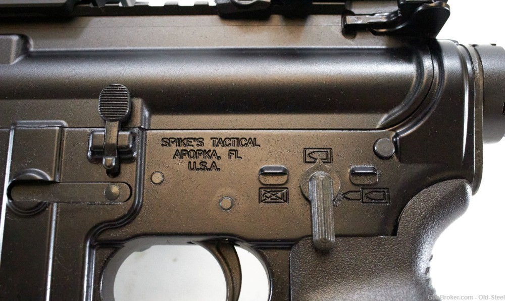 Spikes Tactical ST15 AR15 .223/556 Rifle Defense w/Mag+ Holosun-img-16