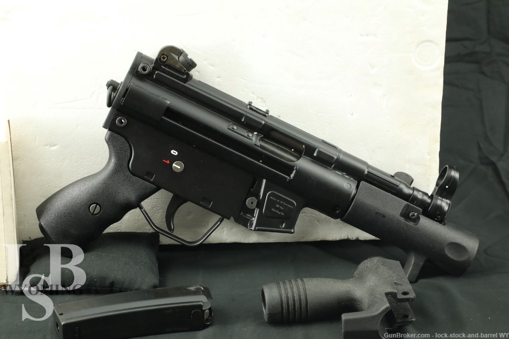 1990 W-German Pre-Ban H&K Heckler & Koch SP89 9mm 5" Semi-Auto Pistol-img-0