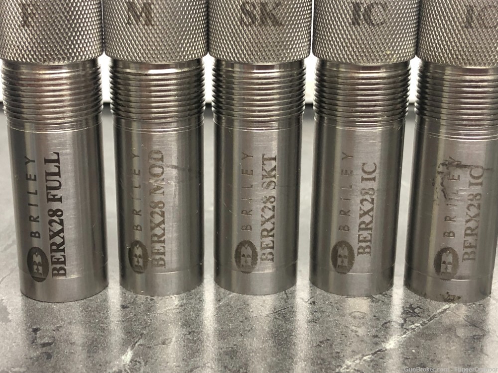 Briley Choke tubes Custom made for the Tristar Setter ST 5 total with case-img-4