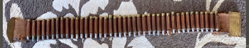 WINCHESTER ARMS 40 ROUND AMMO BELT. Museum rarity. -img-3