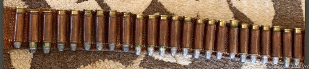 WINCHESTER ARMS 40 ROUND AMMO BELT. Museum rarity. -img-1
