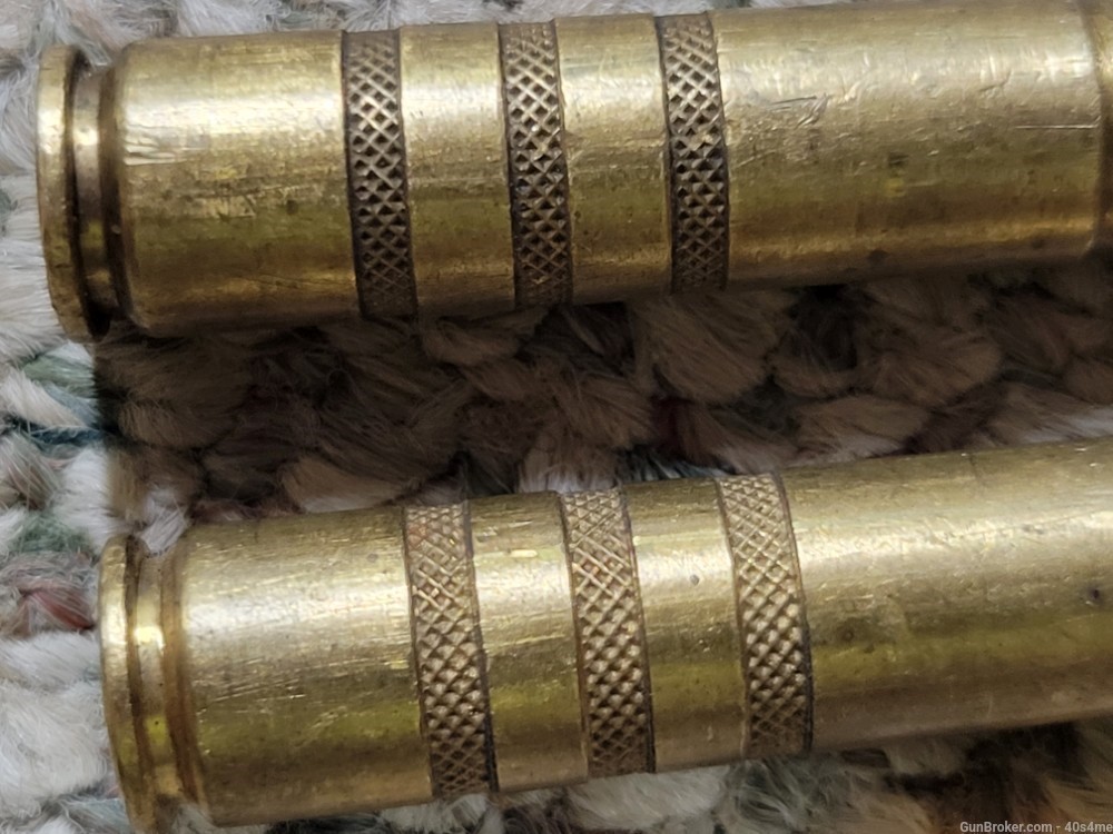 Two Swiss 7.5x55mm solid brass practice rounds k31-img-3