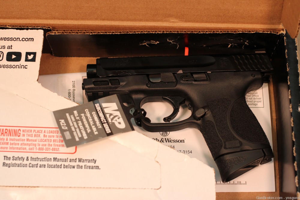 Smith & Wesson M&P M2.0 9mm 3.675” Barrel 15-Rounds-img-0