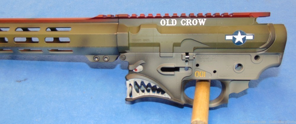 LOT SHARPS BROS HELLBREAKER SET "OLD CROW" LOWER, UPPER & 15" M-LOK GUARD-img-5