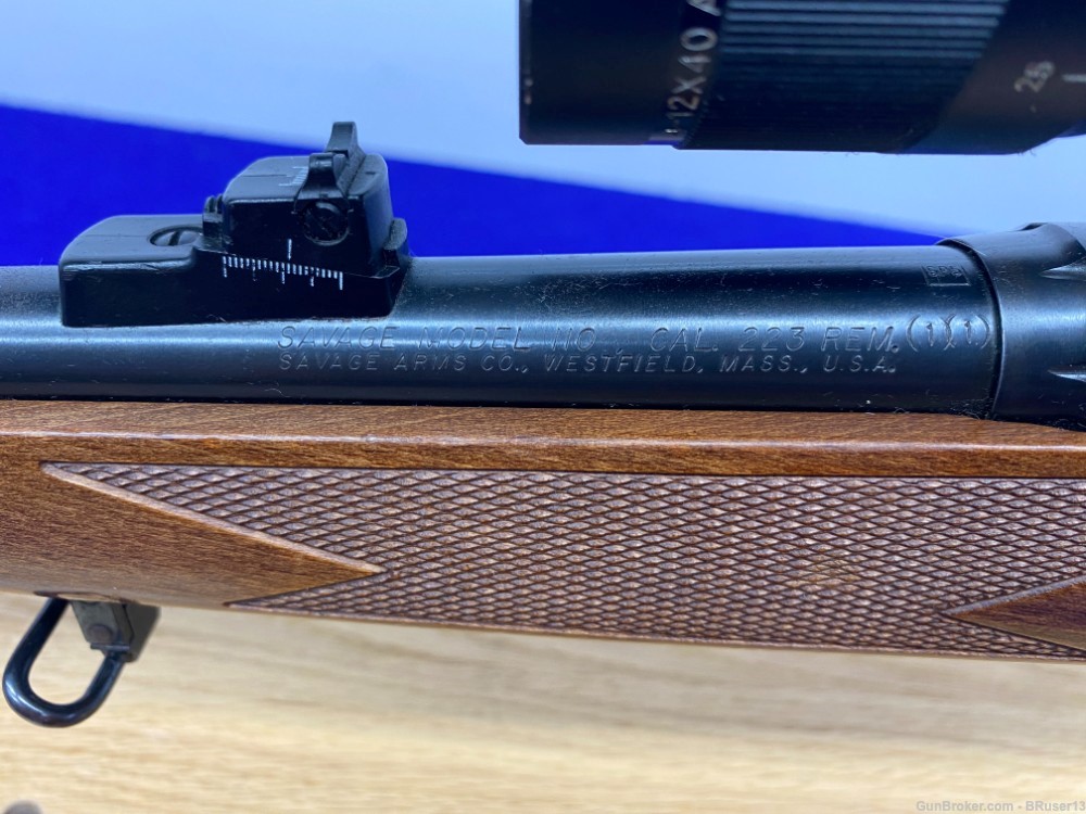 Savage Model 110 .223 Remington Blue *WELL KNOWN SAVAGE MADE BOLT-ACTION*-img-32
