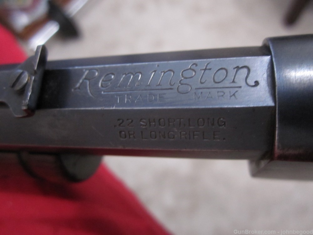 Remington Model 12c .22 Gallery Gun 24" Octagonal C&R m12 12 Very Nice!-img-27