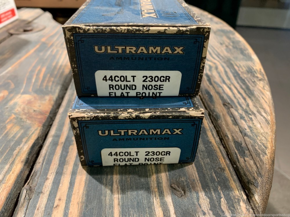 Ultramax 44 Colt 230gr RN FP  100 rds-img-1