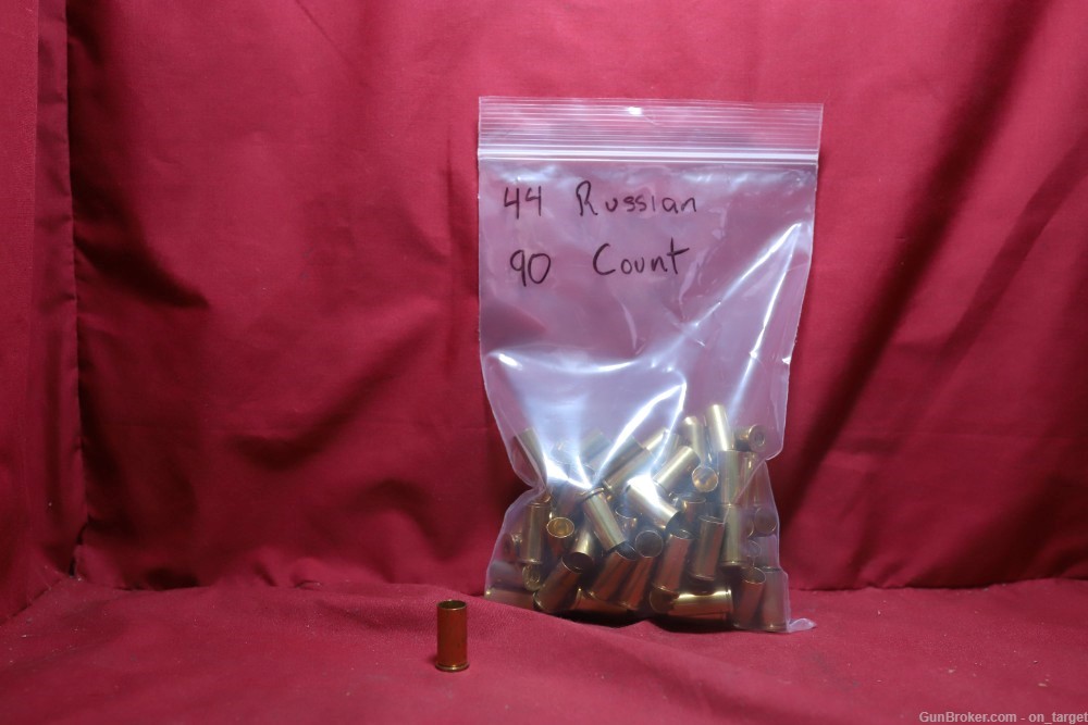 Starline .44 Russian New, Old Stock 90 Count - Never Fired Unprimed Brass-img-0