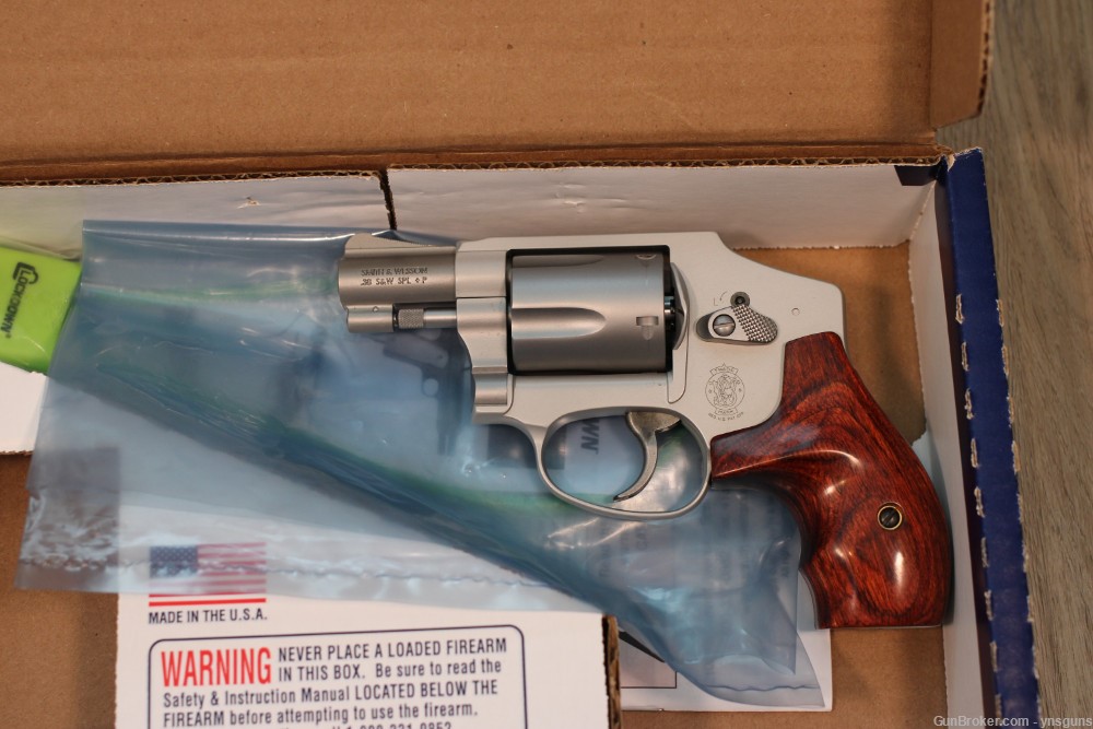 Smith & Wesson 642 Ladysmith Stainless .38 SPL +P 1.88” Barrel 5-Rounds-img-0
