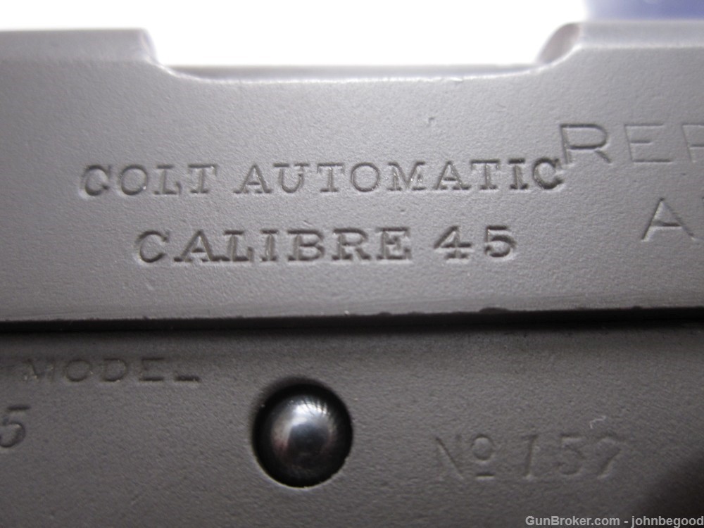 Rare Colt 1911 1928 Navy Super Nice!  Republica Argentina Armada Nacional-img-5