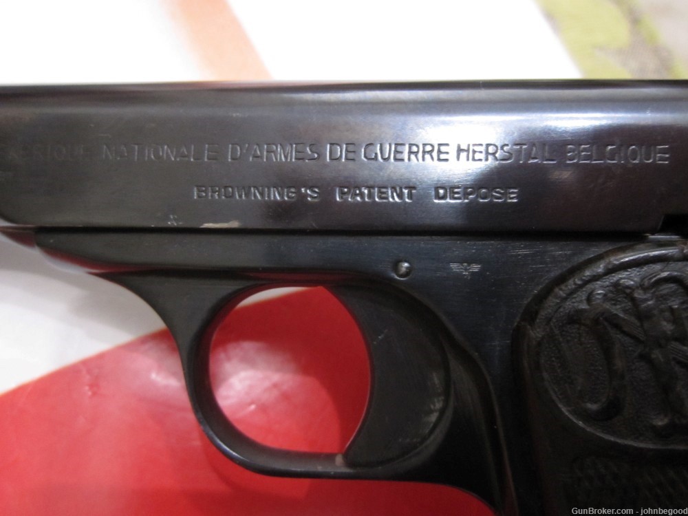 FN Browning Model 1922 4.5" 9+1 .32 ACP Pistol German WW2 Naz!-img-4