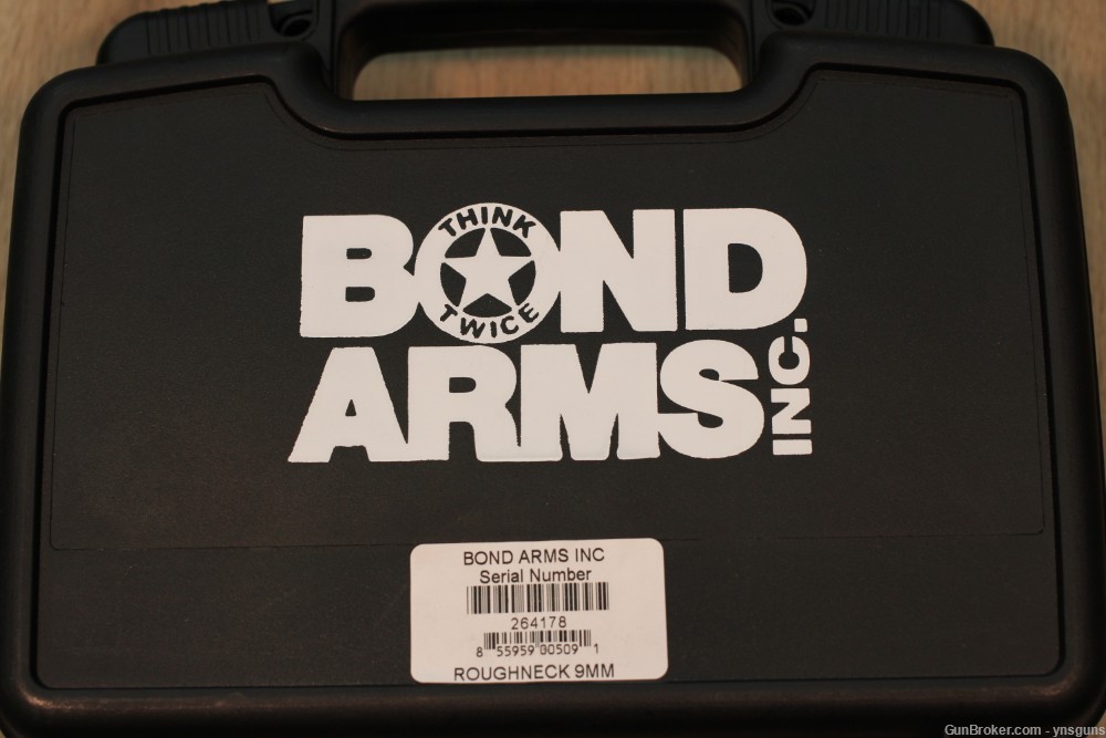 Bond Arms Roughneck Stainless 9mm 2.5” Barrel 2-Rounds-img-1