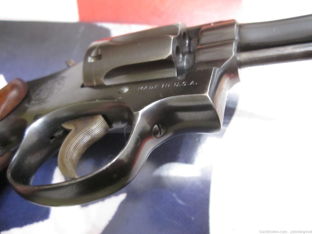Beautiful Smith & Wesson K-22 .22lr 6" 1947 Revolver S&W K22 -img-13