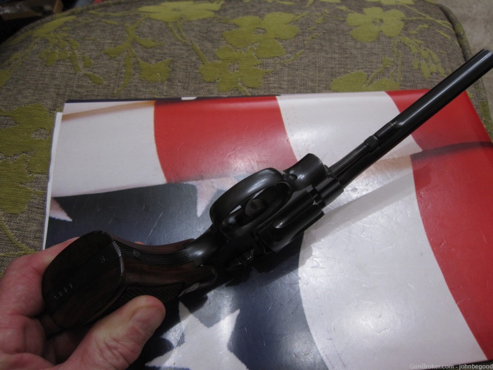 Beautiful Smith & Wesson K-22 .22lr 6" 1947 Revolver S&W K22 -img-9