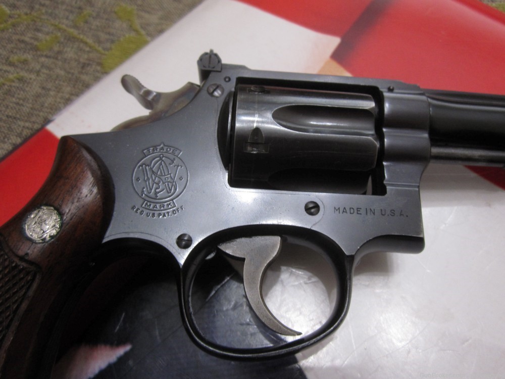 Beautiful Smith & Wesson K-22 .22lr 6" 1947 Revolver S&W K22 -img-2