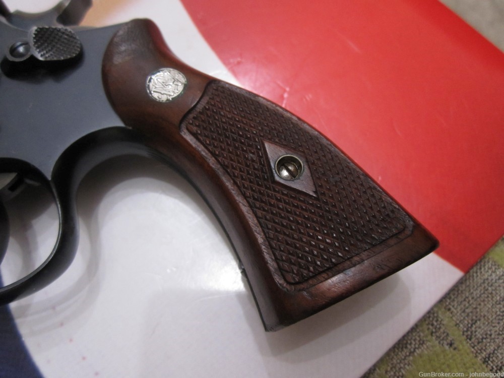Beautiful Smith & Wesson K-22 .22lr 6" 1947 Revolver S&W K22 -img-5