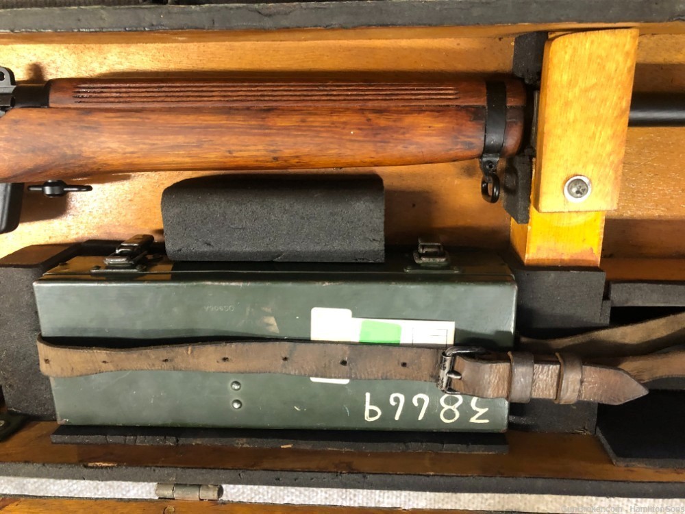 VERY NICE ENFIELD L42A1 SNIPER RIFLE  WITH SCOPE AND CRATE-img-5