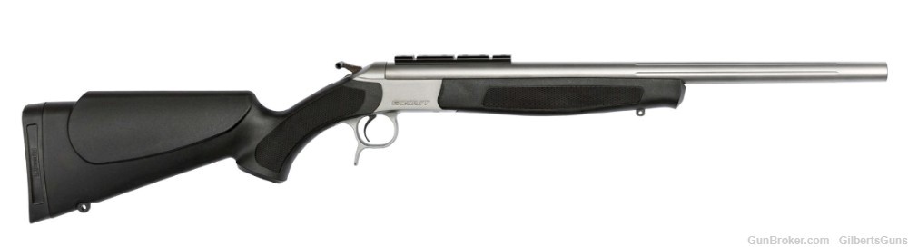 CVA Scout TD 44 Magnum With 22" Stainless Fluted Rifle R4431S-img-0