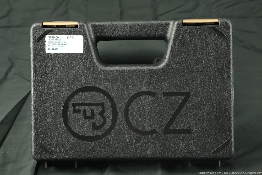 Czech CZ 75-D PCR Compact 3.5” 9mm Semi Auto Pistol W/ Case-img-34