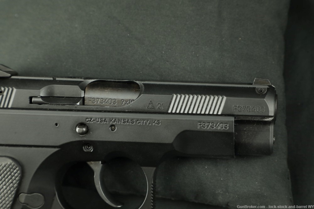Czech CZ 75-D PCR Compact 3.5” 9mm Semi Auto Pistol W/ Case-img-19