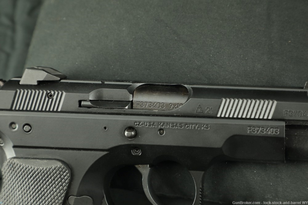 Czech CZ 75-D PCR Compact 3.5” 9mm Semi Auto Pistol W/ Case-img-17