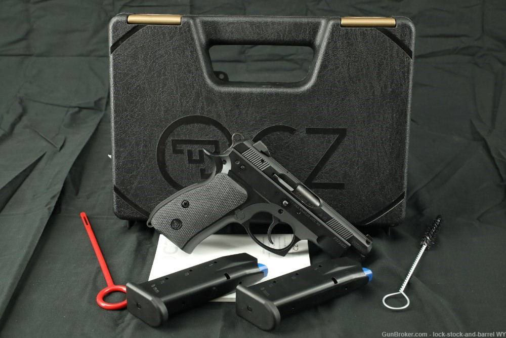 Czech CZ 75-D PCR Compact 3.5” 9mm Semi Auto Pistol W/ Case-img-2