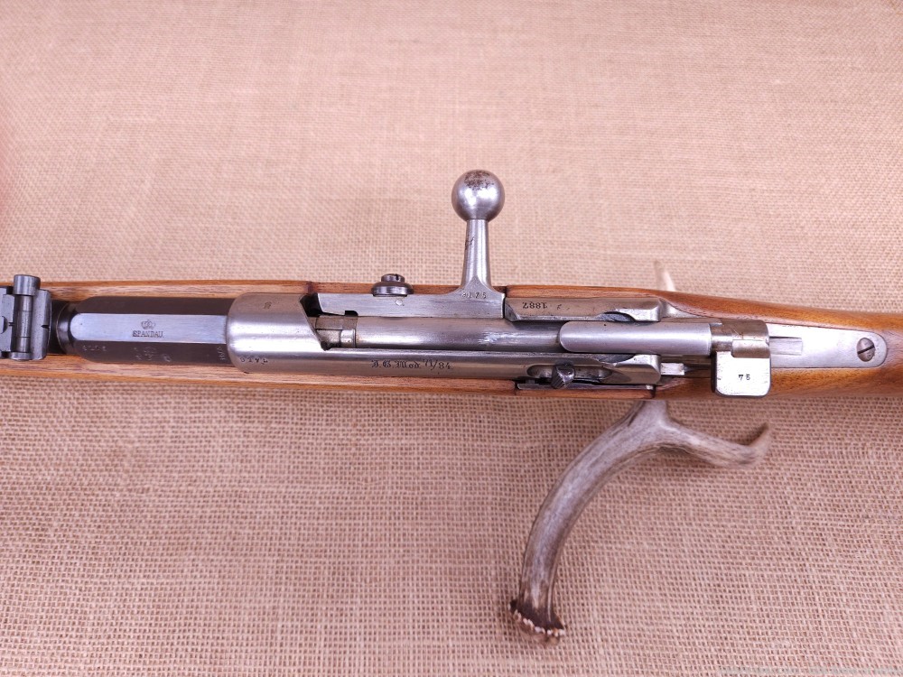 German 71/84 Spandau 1871-84 11x60 Bolt Action ANTIQUE Rifle-img-19