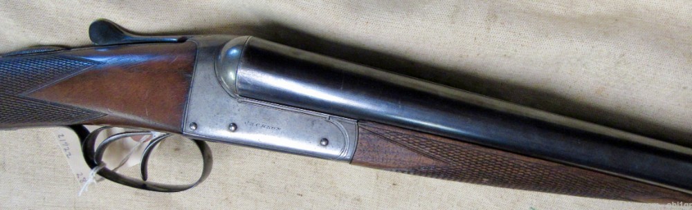 Elegant Cased Samuel Jackson Nottingham 12 Gauge Double Barrel Shotgun-img-38