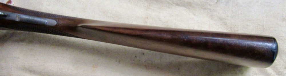 Elegant Cased Samuel Jackson Nottingham 12 Gauge Double Barrel Shotgun-img-20