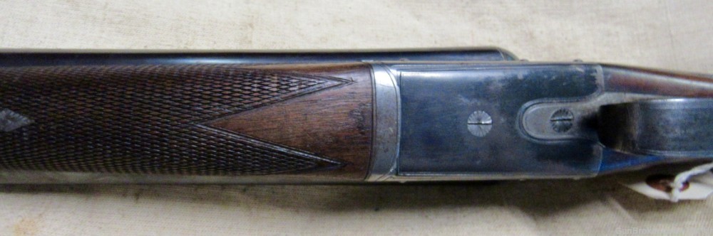 Elegant Cased Samuel Jackson Nottingham 12 Gauge Double Barrel Shotgun-img-40