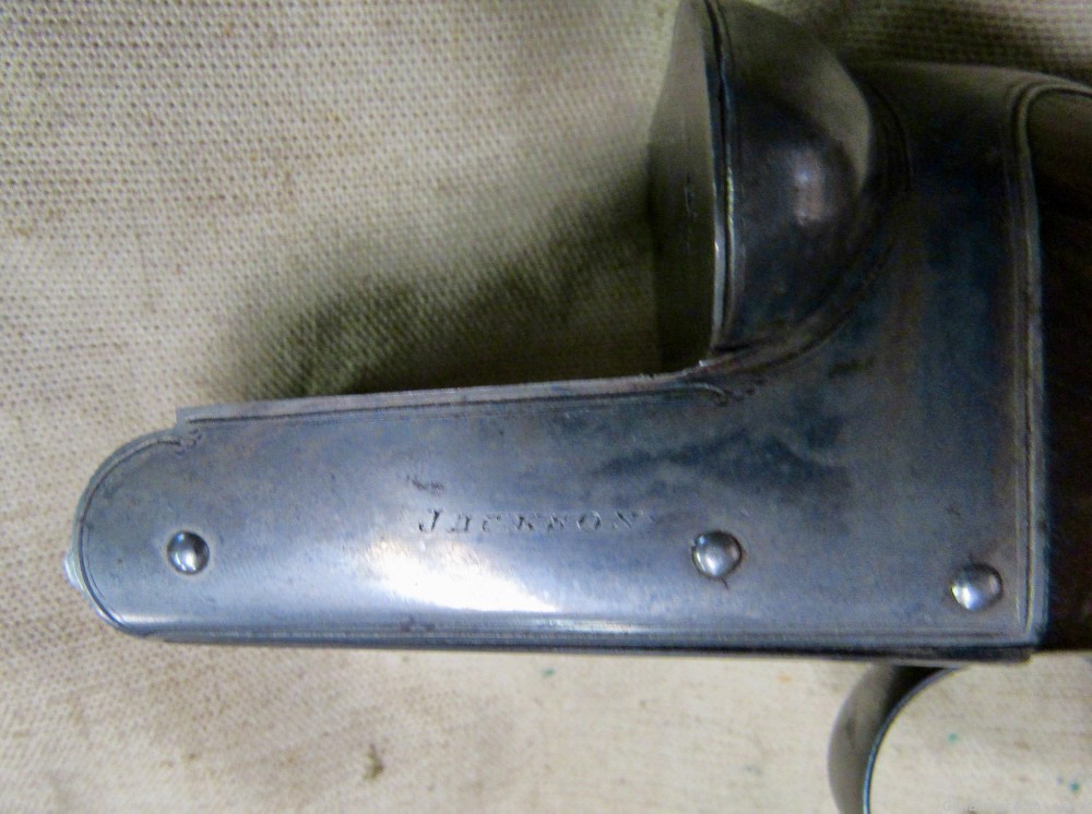 Elegant Cased Samuel Jackson Nottingham 12 Gauge Double Barrel Shotgun-img-10