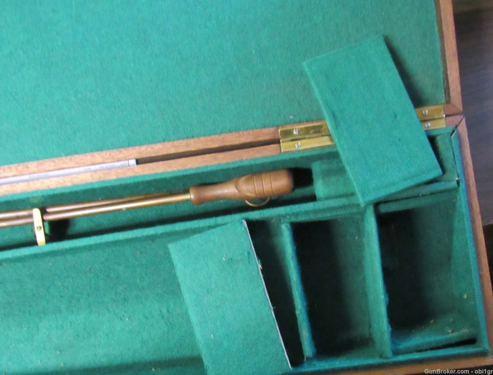 Elegant Cased Samuel Jackson Nottingham 12 Gauge Double Barrel Shotgun-img-43