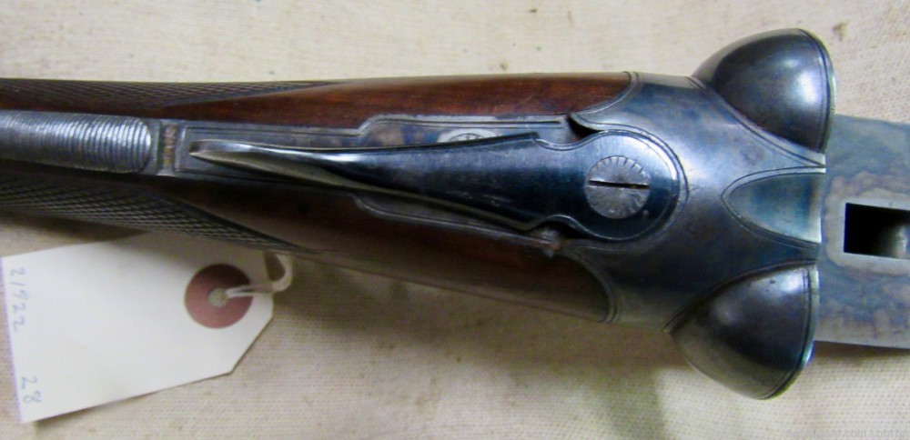 Elegant Cased Samuel Jackson Nottingham 12 Gauge Double Barrel Shotgun-img-6