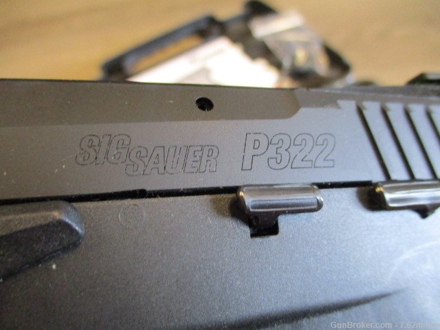 Sig Sauer P322 22lr 10rd Pistol 22 LR P-322 Threaded Barrel Optic Ready  -img-5