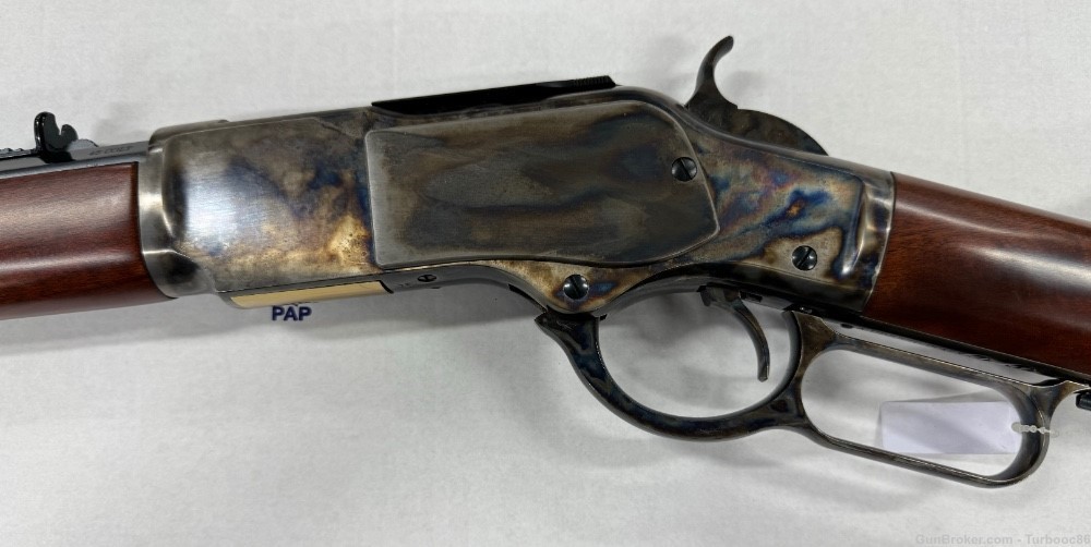 A. Uberti 1873 Competition Rifle .45 LC 20” Barrel Case Color-img-4