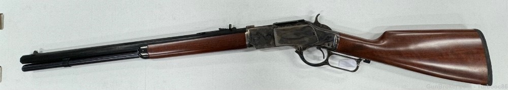 A. Uberti 1873 Competition Rifle .45 LC 20” Barrel Case Color-img-1