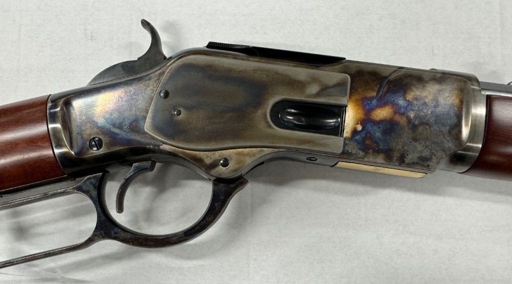A. Uberti 1873 Competition Rifle .45 LC 20” Barrel Case Color-img-5