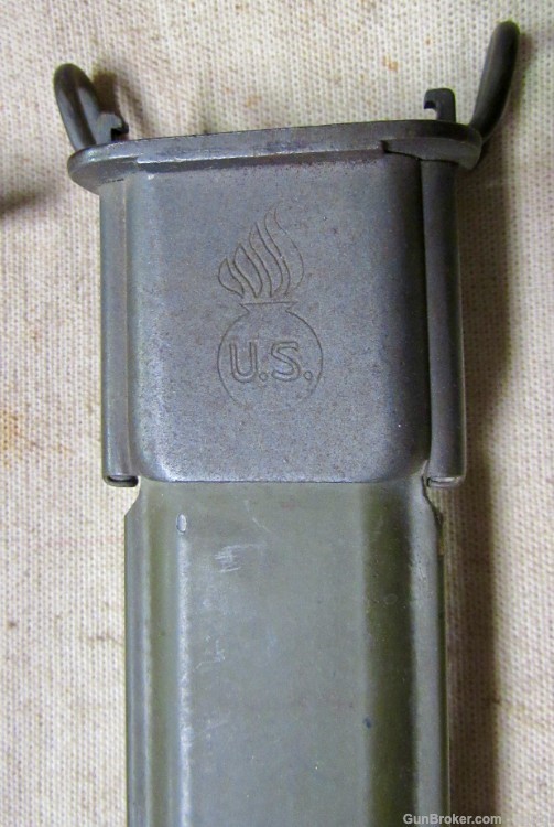 WWII USGI AFH 1903 or 03A3 or Garand Bayonet & Scabbard -img-4