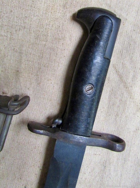 WWII USGI AFH 1903 or 03A3 or Garand Bayonet & Scabbard -img-8