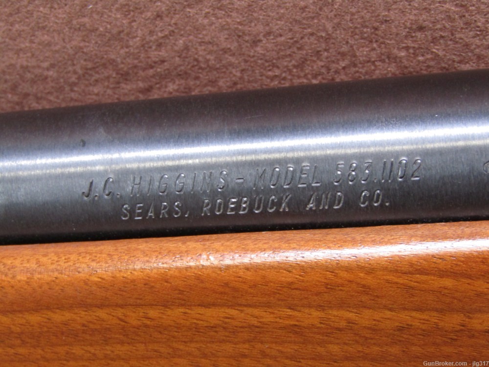 JC Higgins 583-1102 12 GA Bolt Action Shotgun C&R Okay-img-14