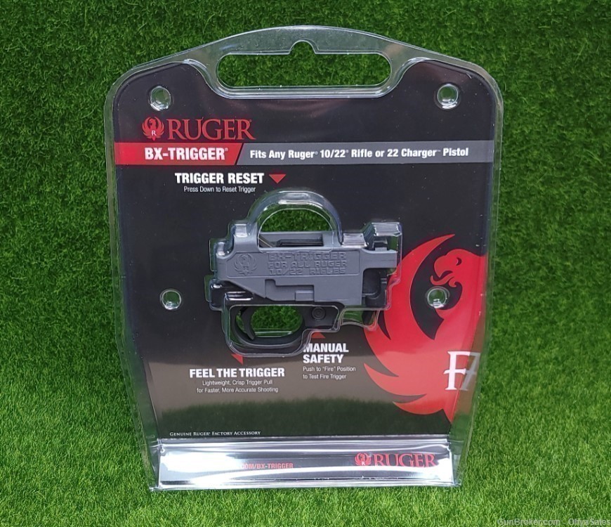 Ruger BX-Trigger Black 10/22 Rifle 22 Charger .22 LR Drop-In - 90462-img-0