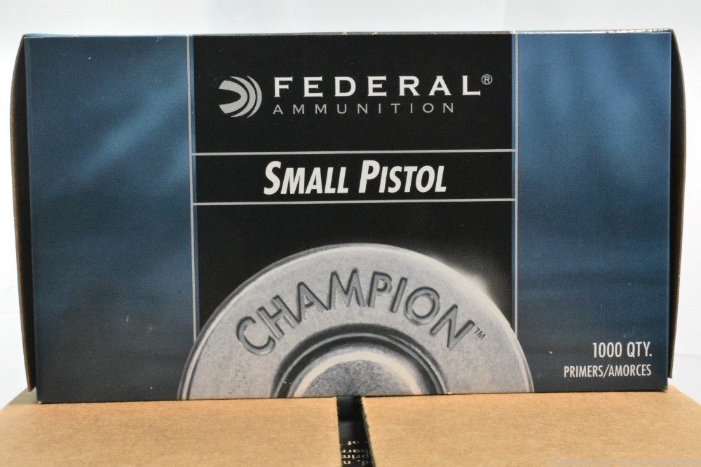 Federal #100 Champion Small Pistol Multi-Caliber Handgun primers 5,000qty-img-2